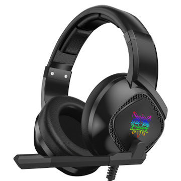Gaming Headset With Noise Cancellation Microphone Volume Controller Tablet