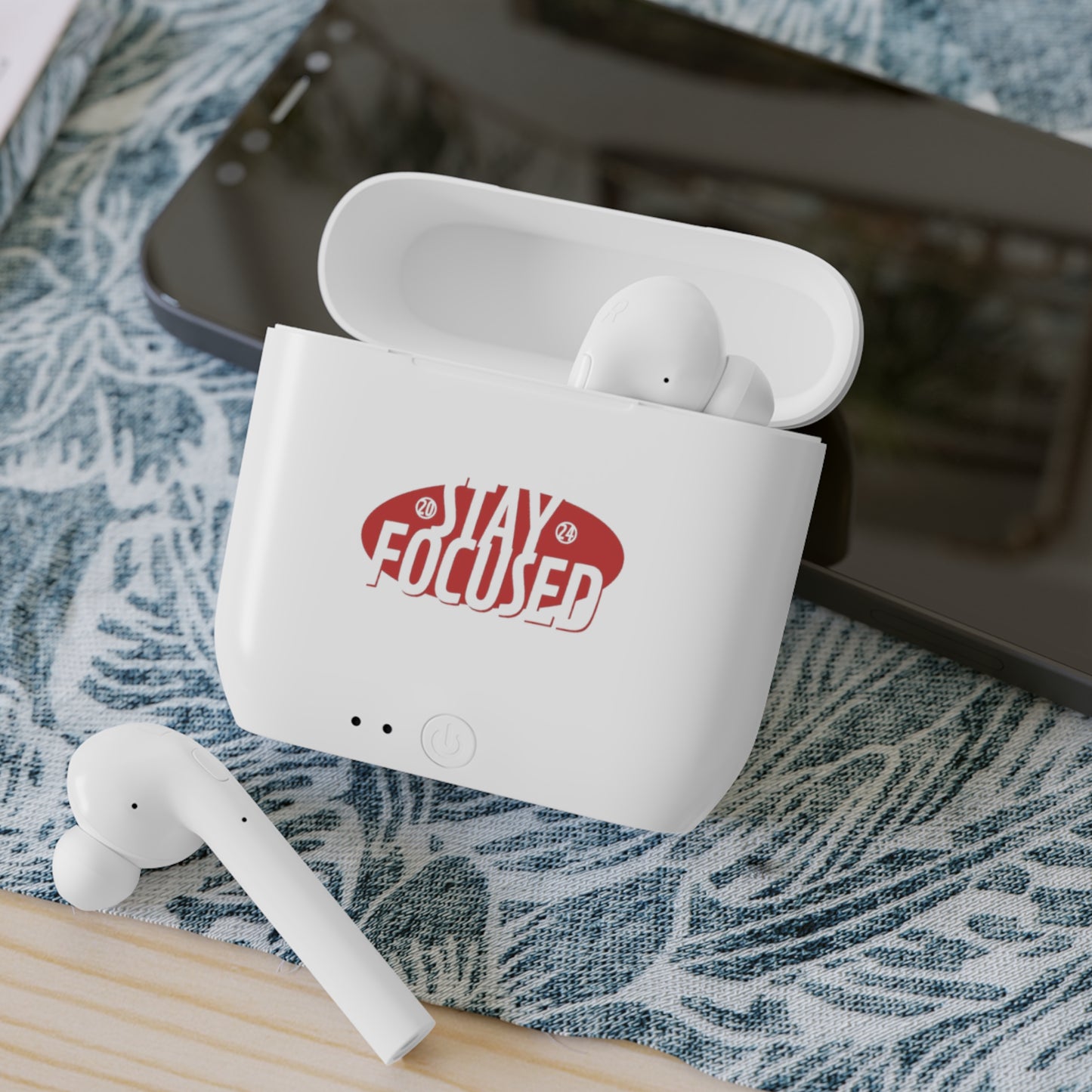 Wireless Earbuds Stay Focused